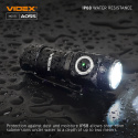 Latarka ręczna LED 10W 600lm IP68 USB-C A055 Videx