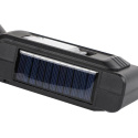 Latarka szperacz LED 3W+COB USB IP65 panel solarny powerbank LXLL254
