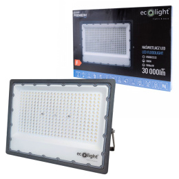 Naświetlacz lampa LED 300W 6500K 30000lm IP65 PREMIUM LINE Ecolight