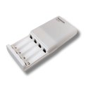 Ładowarka akumulatorowa AA/AAA USB Power Bank + 4x AA 2000mAh ENELOOP
