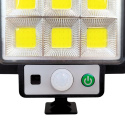 Lampa solarna LED COB 15W 100lm czujnik ruchu 3 TRYB IP44