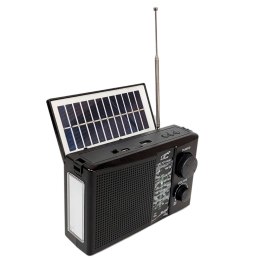 Radio przenośne NER z panelem solarnym FM/AM/MP3/USB/SD BLUETOOTH LTC