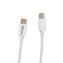 Kabel USB-C do USB-C 3A 60W 1m BIAŁY EO-014
