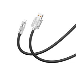 Kabel przewód US - microUSB 1.2m 6A czarny XO