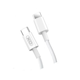 Kabel przewód USB-C - USB-C 1m 2A 40W biały XO