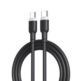 Kabel przewód USB-C - USB-C 1m 3A 60W czarny XO