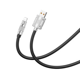 Kabel przewód USB - Lightning 1.2m 6A czarny XO