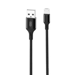 Kabel przewód USB - microUSB 2m 2A czarny XO