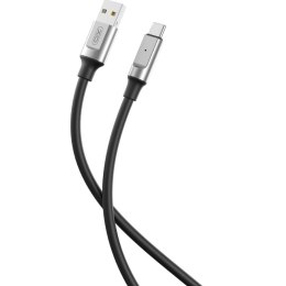 Kabel przewód USB - microUSB 1m 6A czarny XO