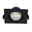 Oprawa podtynkowa spot LED 9W CCT 675lm czarna kwadratowa ZUMA LED-POL