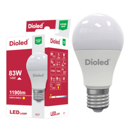 Żarówka LED E27 14W 3000K 1190lm ciepła DIOLED