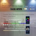 Żarówka LED 11W E27 RGB+WW+CW WiFi V-TAC SMART 2752