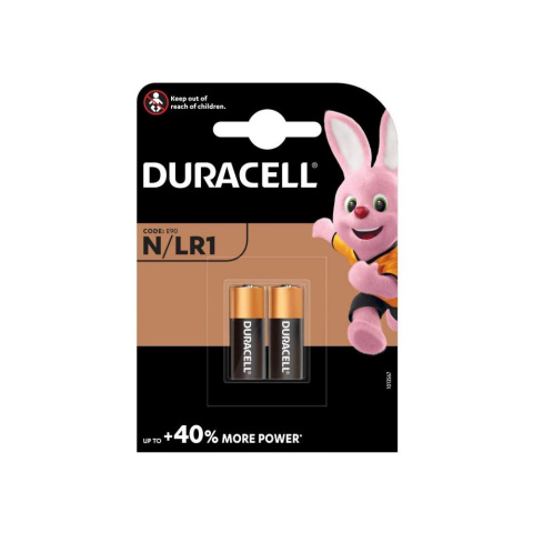 Bateria alkaliczna LR1/N/MN9100 2 sztuki DURACELL