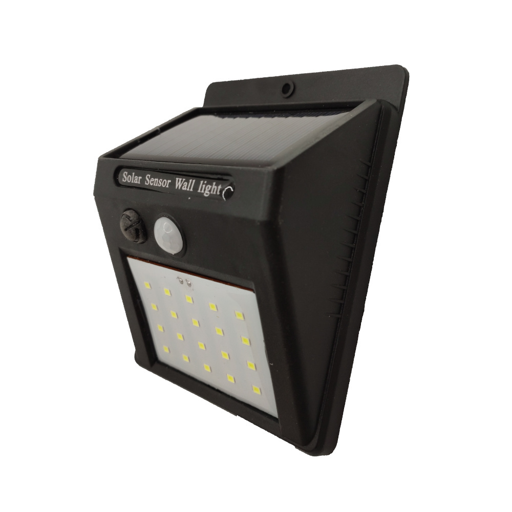 Lampa LED solarna z czujnikiem zmierzchu i ruchu 3W IP65 0593