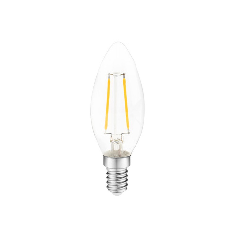 Żarówka LED E14 4W neutralna świeczka filament LED-POL