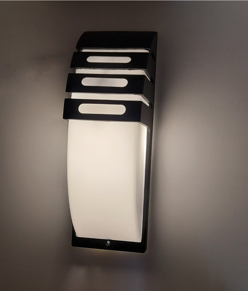 Lampa elewacyjna zewnętrzna kinkiet LED ARALIA antracyt