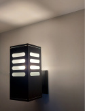 Lampa elewacyjna zewnętrzna kinkiet LED KROTON antracyt