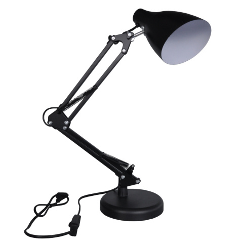 Lampka na biurko LED DIAN kreślarska E27 czarna