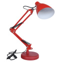 Lampka na biurko LED DIAN kreślarska E27 czerwona