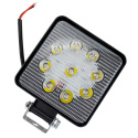 Lampa robocza 12V 27W 4000K 2700lm 9xLED