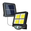 Naświetlacz z panelem solarnym LED COB 4000K IP65 pilot