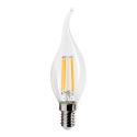 Żarówka LED E14 4W ciepła świeczka dekoracyjna filament LED-POL