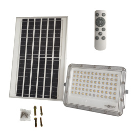 Naświetlacz solarny 100W 4000K 900lm IP65 osobny panel