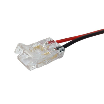 Szybkozłączka do tasm LED COB 8mm taśma>przewód Ecolight