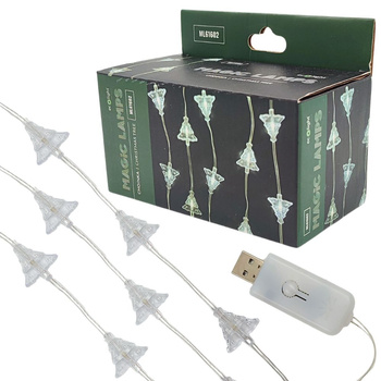 Kurtyna LED CHOINKA 50xLED barwa zimna 5m IP65 ML61602 Ecolight