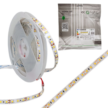 Taśma LED 12V 5m 9,6W/m 3000K 600lm/m IP20 Ecolight